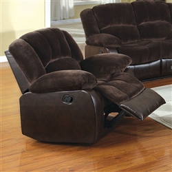 Winchester Recliner in Brown by Furniture of America - FOA-CM6556CP-C