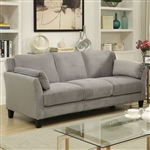 Ysabel Sofa in Warm Gray by Furniture of America - FOA-CM6716GY-SF