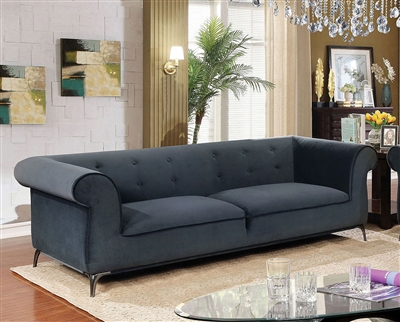 Gresford Sofa in Gray by Furniture of America - FOA-CM6952-SF