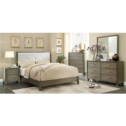 Enrico I 6 Piece Bedroom Set by Furniture of America - FOA-CM7068GY