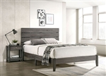 Flagstaff Bed in Gray Finish by Furniture of America - FOA-CM7176-B