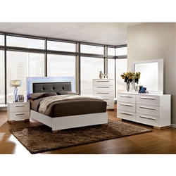 Clementine 6 Piece Bedroom Set by Furniture of America - FOA-CM7201