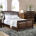 Litchville Bed by Furniture of America - FOA-CM7383-B