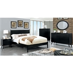 Lennart II 6 Piece Bedroom Set by Furniture of America - FOA-CM7386BK