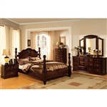 Tuscan II 6 Piece Bedroom Set by Furniture of America - FOA-CM7571