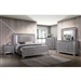 Alanis 6 Piece Bedroom Set in Light Gray Finish by Furniture of America - FOA-CM7579