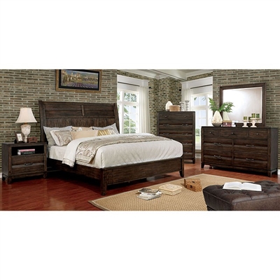 Agapetos 6 Piece Bedroom Set by Furniture of America - FOA-CM7581