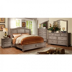 Belgrade I 6 Piece Bedroom Set by Furniture of America - FOA-CM7613