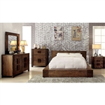 Janeiro 6 Piece Bedroom Set by Furniture of America - FOA-CM7628