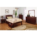 Cara 6 Piece Bedroom Set by Furniture of America - FOA-CM7903CH