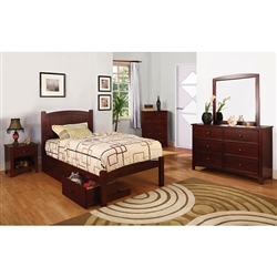 Cara 6 Piece Bedroom Set by Furniture of America - FOA-CM7903CH