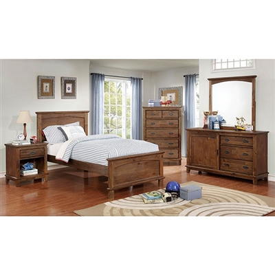 Colin 4 Piece Youth Bedroom Set by Furniture of America - FOA-CM7909A