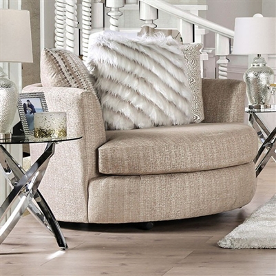 Avery Chair in Beige by Furniture of America - FOA-SM5145-CH