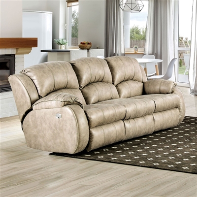 Elton Power Sofa in Light Gray by Furniture of America - FOA-SM7804-SF