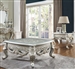Traditional Belle Silver & Gold Highlight Finish 3 Piece Occasional Table Set by Homey Design - HD-905S-OT