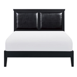 Seabright Queen Bed in Black by Home Elegance - HEL-1519BK-1