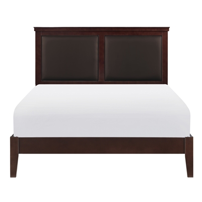 Seabright Queen Bed in Cherry by Home Elegance - HEL-1519CH-1
