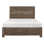 Corbin Queen Bed in Rustic Brown by Home Elegance - HEL-1534-1