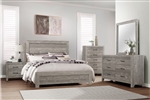 Corbin Queen Bed in Gray Finish by Home Elegance - HEL-1534GY-1