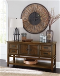 Frazier Park Server in Brown Cherry by Home Elegance - HEL-1649-40