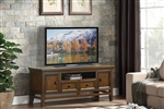 Frazier Park 59" TV Stand in Brown Cherry by Home Elegance - HEL-16490-59T