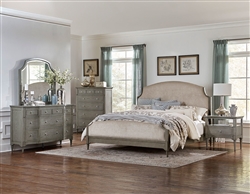 Albright 6 Piece Bedroom Set in Oak by Home Elegance - HEL-1717-1-4