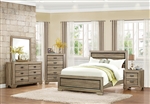 Beechnut 6 Piece Bedroom Set in Light Elm by Home Elegance - HEL-1904-1-4