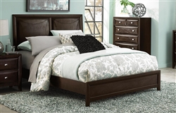 Summerlin Queen Bed in Espresso by Home Elegance - HEL-1908-1