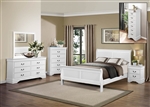 Mayville 6 Piece Bedroom Set in White by Home Elegance - HEL-2147W-1-4