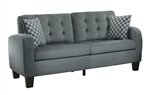 Sinclair Sofa in Gray by Home Elegance - HEL-8202GRY-3