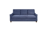 Harstad Sofa in Blue Fabric by Home Elegance - HEL-9236BU-3