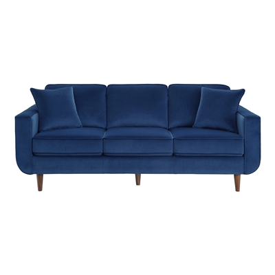 Rand Sofa in Navy by Home Elegance - HEL-9329BU-3