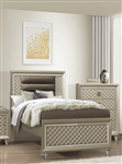 Loudon Twin Bed in Champagne Finish by Home Elegance - HEL-B1515T-1