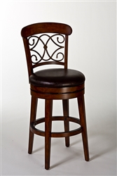 Bergamo Bar Stool by Hillsdale - HIL-4299-830S