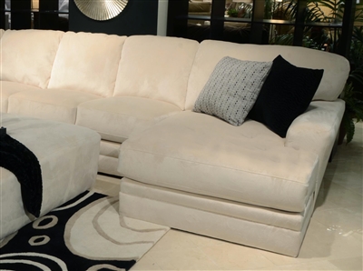 Malibu 2 Piece Sectional in Ivory Fabric by Jackson Furniture