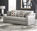 Hooten Sofa in Nickel Fabric by Jackson Furniture - 3288-03-N