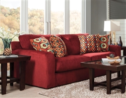 Sutton Queen Sleeper Sofa in "Algerian" Chenille by Jackson - 3289-04-A