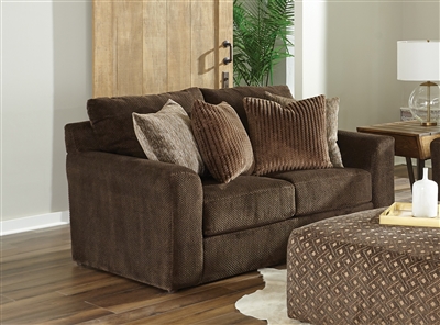 Midwood Loveseat in Chocolate Fabric by Jackson Furniture - 3291-02-CH