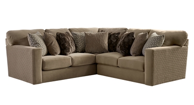 Carlsbad 3 Piece Sectional in Carob Fabric by Jackson Furniture - 3301-3C