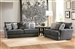 Howell 2 Piece Sofa Set in Night Fabric by Jackson Furniture - 3482-SET-N