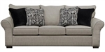 Maddox Queen Sleeper Sofa in Fossil Fabric by Jackson Furniture - 4152-04-FS