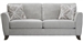 Alyssa Sofa in Pebble Fabric by Jackson Furniture - 4215-03-P