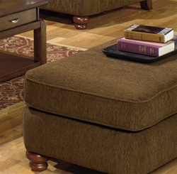 Belmont Ottoman in Chenille Fabric by Jackson Furniture - 4347-10