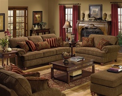 Belmont 2 Piece Set in Umber Chenille by Jackson Furniture - 4347-U