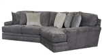 Mammoth 2 Piece Sectional in Smoke Fabric by Jackson Furniture - 4376-02P-S