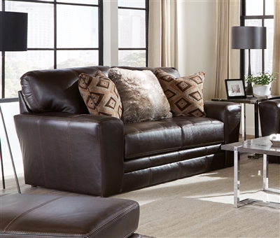 Denali Loveseat in Chocolate Leather by Jackson Furniture - 4378-02-CH