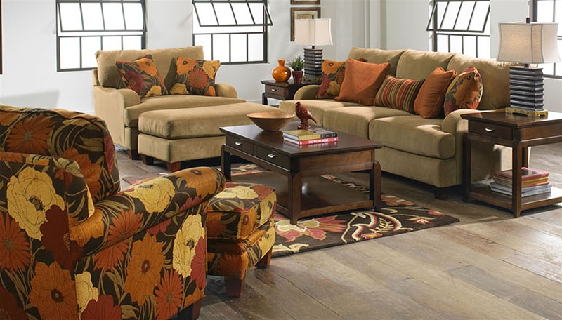 Hartwell Sofa in Nuggett Color Fabric by Jackson - 4379-03