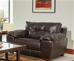 Hudson Oversized Chair in Chocolate Fabric by Jackson Furniture - 4396-01-CH