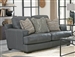 Marco Loveseat in Gunmetal Leather by Jackson Furniture - 4507-02-G