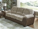 McMahon Sofa with Drop Down Table in Bark Two Tone Fabric by Jackson Furniture - 5455-23